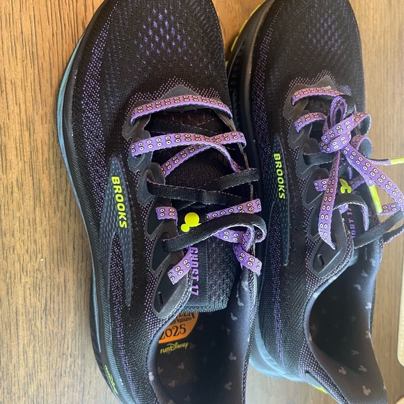 Brooks Ghost 17 runDisney Black Chameleon Women's Shoes size 7 - Picture 7 of 12